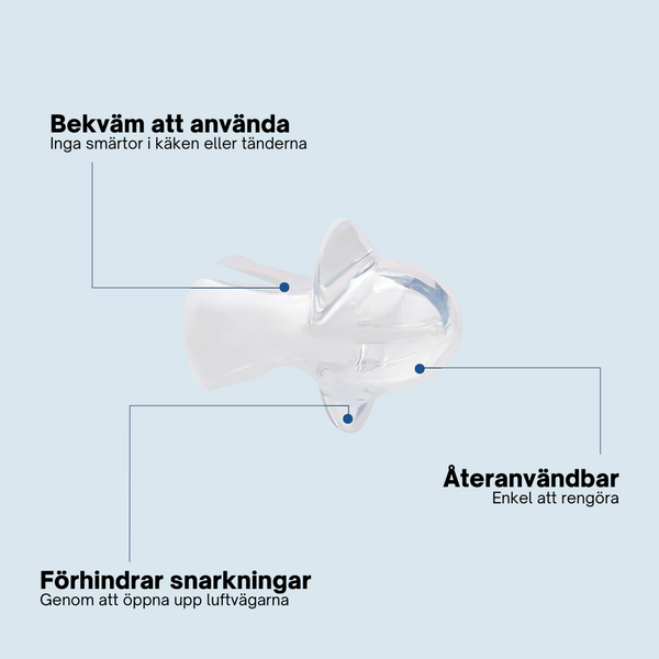 Snoregrip Pro: Lindra snarkningar utan käksmärtor