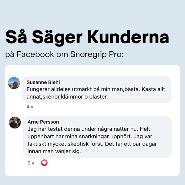 Snoregrip Pro: Lindra snarkningar utan käksmärtor